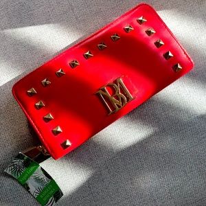Badgley Mischka Red Wallet